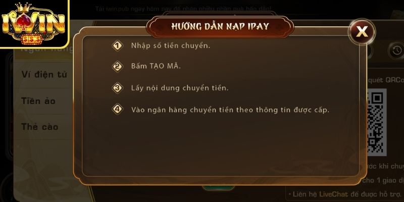 Nạp Rút Tiền Iwin 2 Nắm rõ mọi bước để nạp rút tiền Iwin